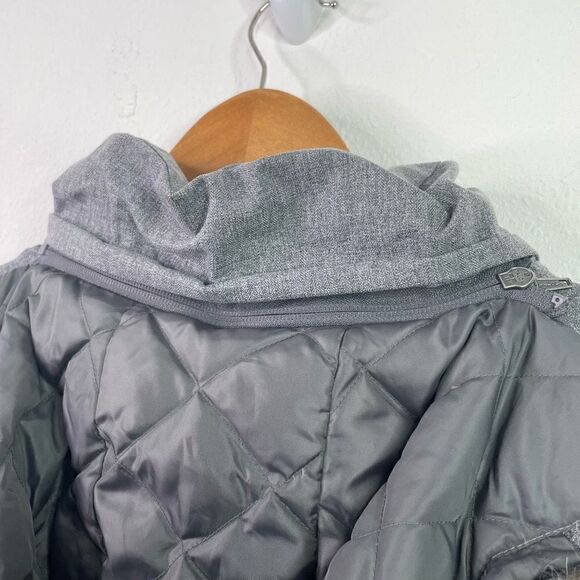 Eddie Bauer Women’s Weatheredge EB650 Down Faux Fur Zip Up Jacket Size S - Picture 10 of 12